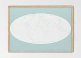 THE WORLD AS SOVEREIGN BORDERS Mapographics Print Material Borders_LARGE4 / Small title / 100x70 cm (39.37x27.56")