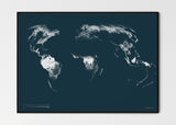 THE WORLD AS FOREST Mapographics Print Material FOREST_COVER_LARGE9 / Small title / 100x70 cm (39.37x27.56")