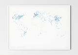THE WORLD AS POWER STATIONS Mapographics Print Material Power_Plants_LARGE6 / Small title / 100x70 cm (39.37x27.56")