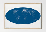 THE WORLD AS POWER LINES Mapographics Print Material Powerlines_LARGE1 / Small title / 100x70 cm (39.37x27.56")