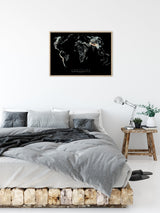 THE WORLD AS VALLEYS AND HILLS Mapographics Print Material