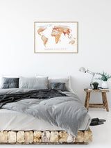 THE WORLD AS HUMAN FOOTPRINT Mapographics Print Material