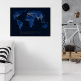 THE WORLD AS HUMAN FOOTPRINT Mapographics Print Material