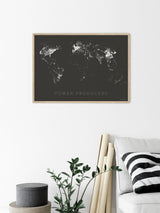 THE WORLD AS POWER STATIONS Mapographics Print Material