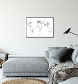 THE WORLD AS ROADS Mapographics Print Material