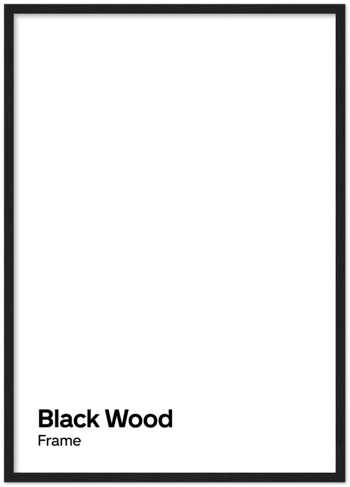 Wooden frames Mapographics Frames Black / 100x70 cm (39.37x27.56")