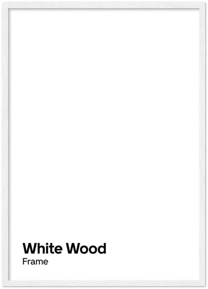Wooden frames Mapographics Frames White / 100x70 cm (39.37x27.56")